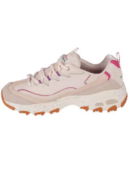 Skechers Sneakersy D'Lites Bold Views Béžová zelené