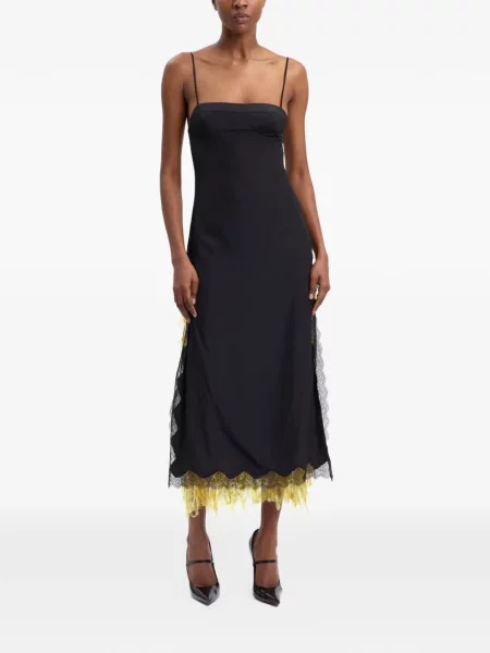 Rochie midi 16arlington din dantelă negru
