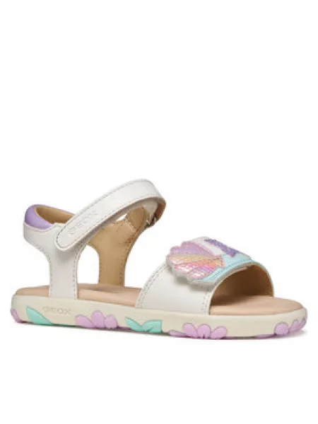 Geox Basutės J Sandal Haiti Girl M balta
