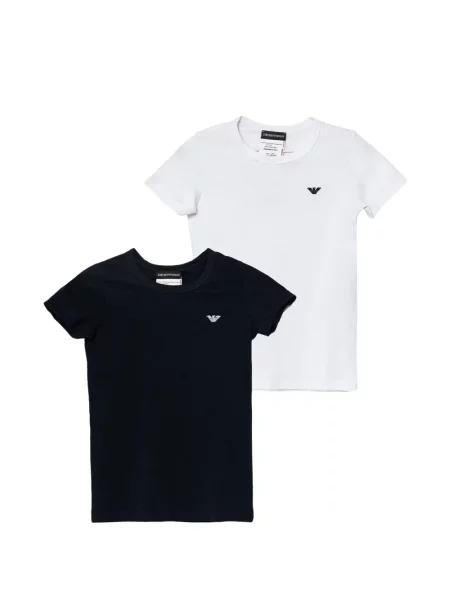 Koszulka dziecięca Armani Exchange czarna