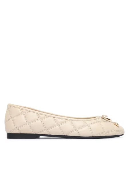 Tommy Hilfiger Балеринки Charm Quilted Ballerina Светлобежов