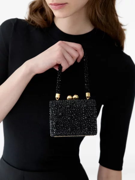 Geantă shopper Carolina Herrera negru