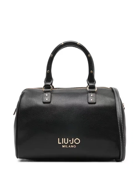 Малък чанта куфарчета Liu Jo с шипове черно