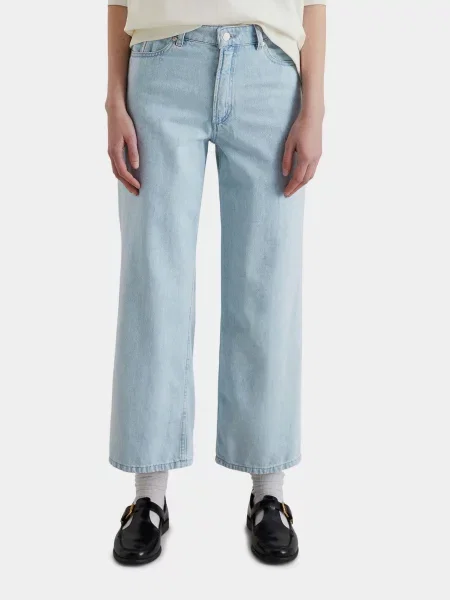 Широкі джинси Marc O'Polo denim бавовна/ліоцел синій