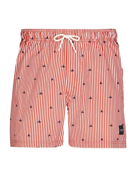 Bermuda kratke hlače Jack & Jones rdeča