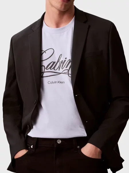 Футболка Calvin Klein Jeans блакитна