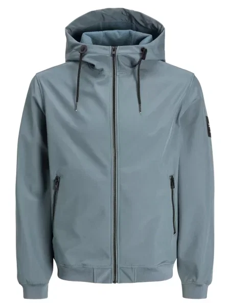 JACK & JONES Demisezoninė striukė Basic' pilka