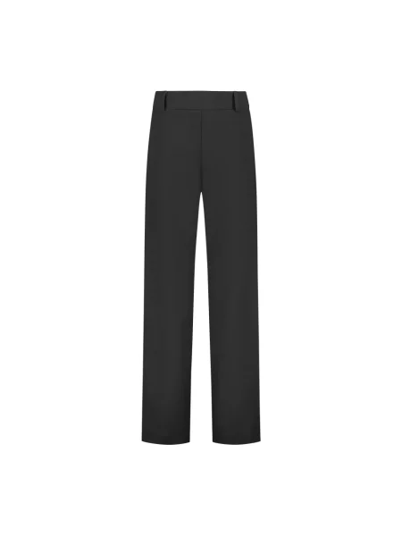 Lniane spodnie Helena Hart czarne