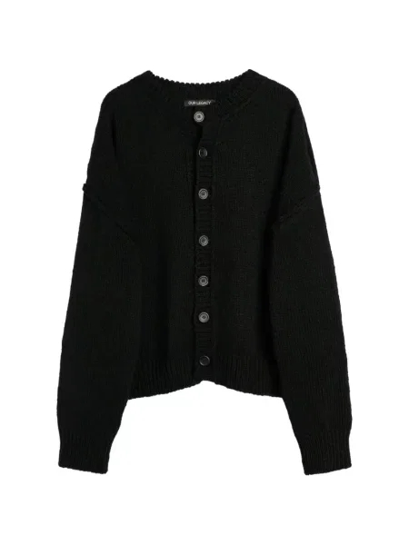 Cardigan Our Legacy de lână negru