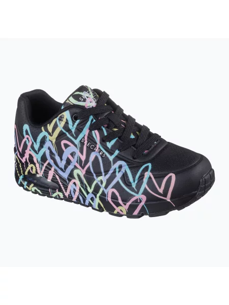 Sneakerși Skechers negru