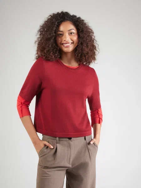 VERO MODA Sveter VMSILJE brusnicová