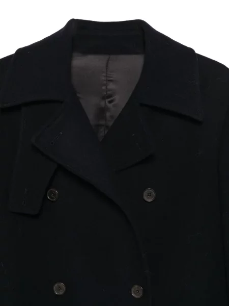 Dvouřadý opásaný kabát Paul Smith modrý