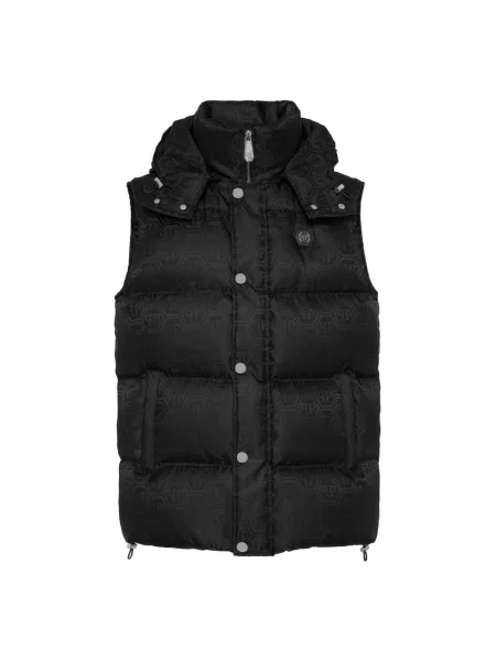 Kamizelka puchowa Philipp Plein czarna