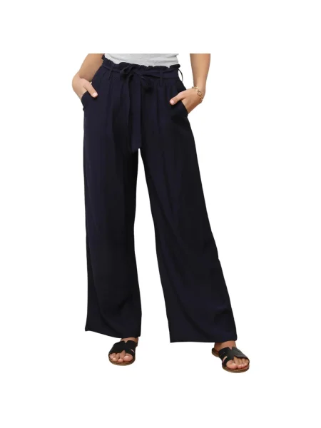 Pantaloni La Modeuse albastru