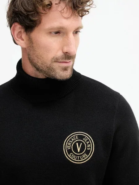 Водолазка Versace Jeans Couture черная