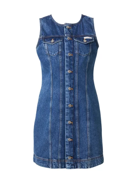Calvin Klein Jeans Rochie denim albastru