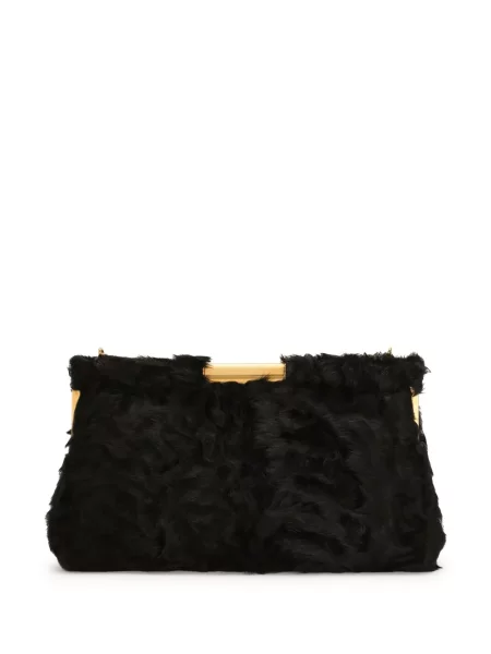 Geantă plic Dolce & Gabbana negru