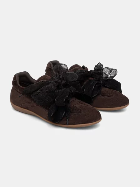 Answear.LAB sneakers pentru femei din piele întoarsă maro