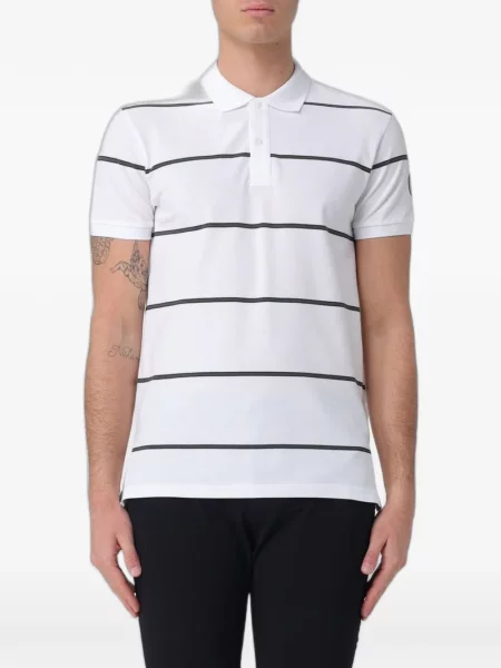 Ριγέ polo Colmar με σχέδιο λευκό