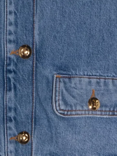 Geacă de blugi Anine Bing albastru