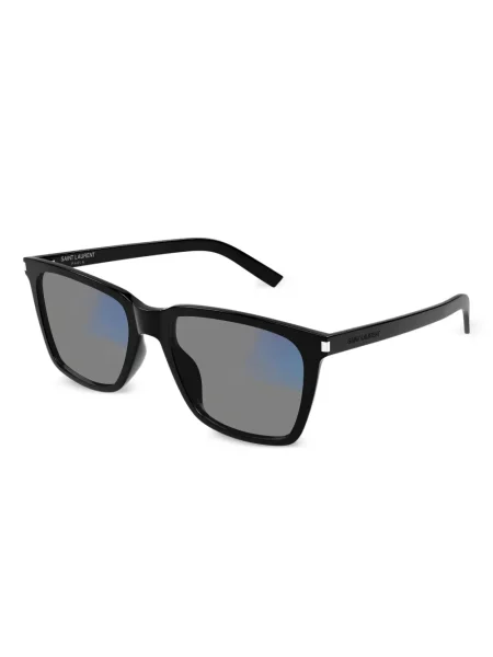 Ochelari de soare pătrați Saint Laurent Eyewear negru