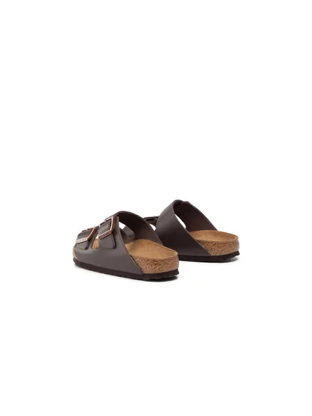BIRKENSTOCK Pantofle Arizona čokoládová hnědé