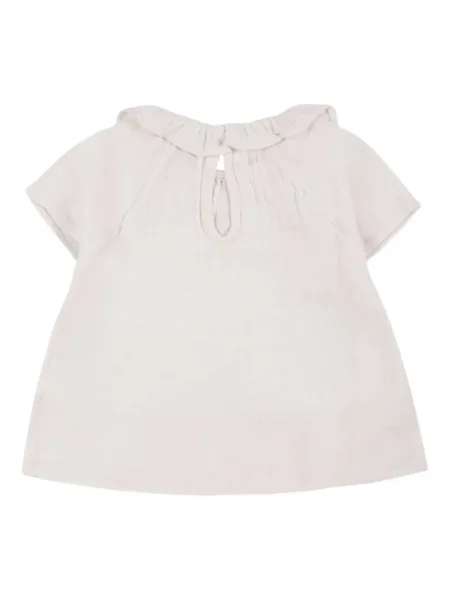 Bluzka dziecięca Petit Bateau biała