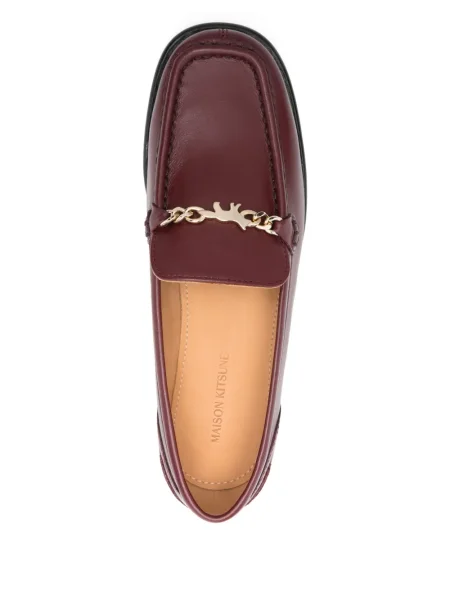 Pantofi loafer Maison Kitsune roșu