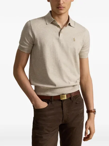 Mrežaste čarape Polo Ralph Lauren s herringbone uzorkom s vezom plava
