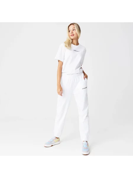 Lacoste Spodnie Dresowe Męskie biały