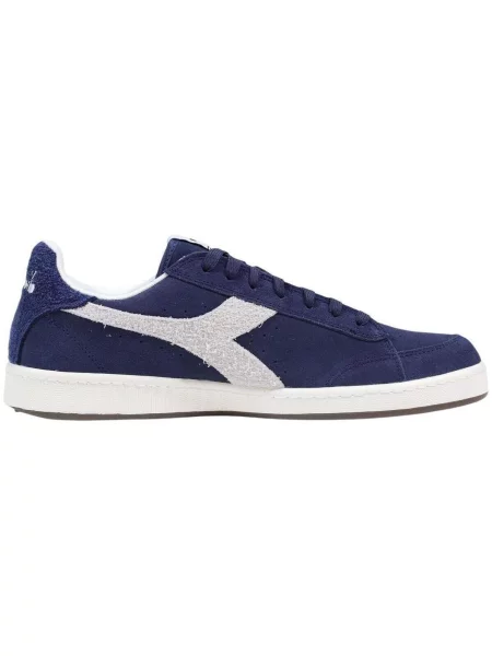 Pantofi Diadora din piele de căprioară albastru