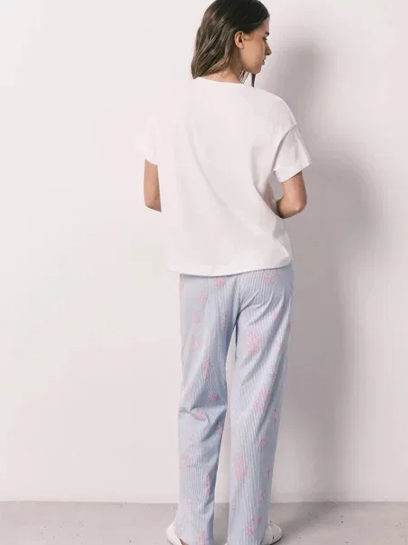 Women'secret dvojdielne pyžamo dámske biela