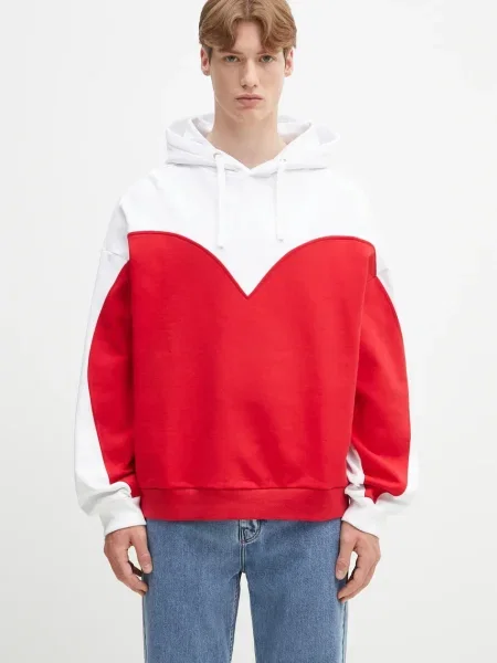 Суитчър Fiorucci със сърца червено