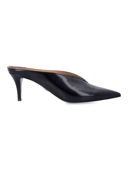 Klapki mules Stella Mccartney czarne