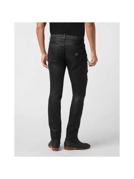 Jeansy Philipp Plein czarne