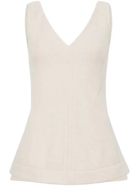 Top Proenza Schouler alb