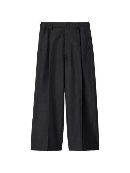 Pantaloni Lemaire de lână negru