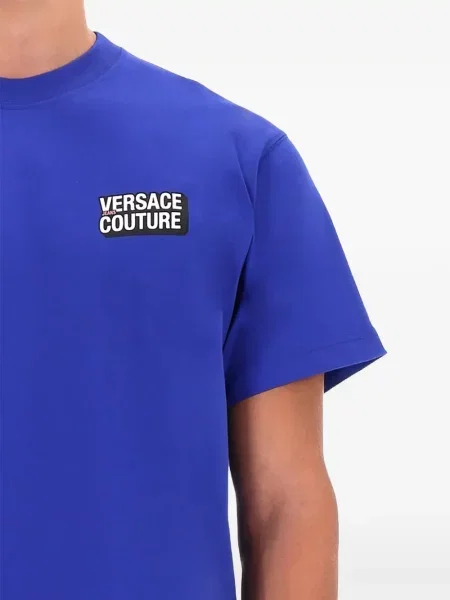 Tricou Versace Jeans Couture albastru