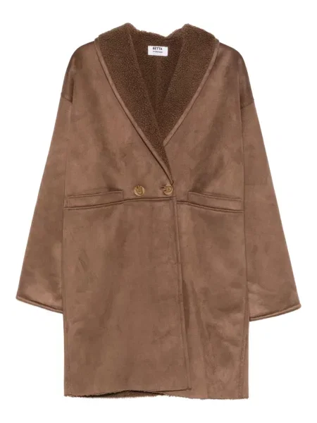 Флийс палто Betta Corradi кафяво