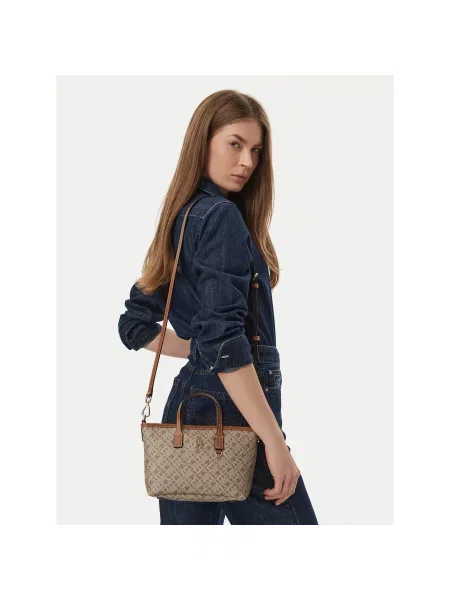 Geanta crossbody Tommy Hilfiger bej