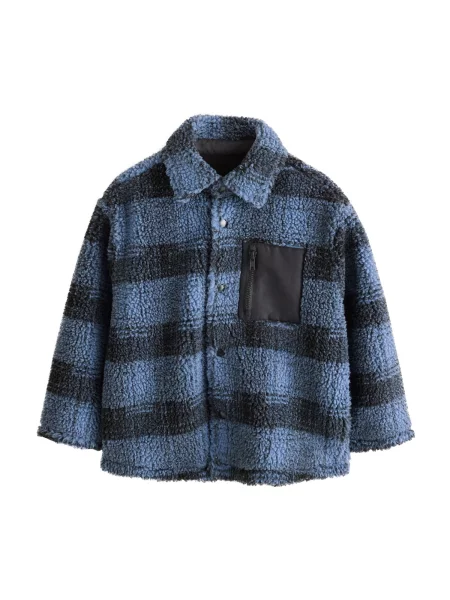 Next Jachetă fleece safir negru