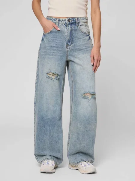 Широкі джинси PRPY блакитний