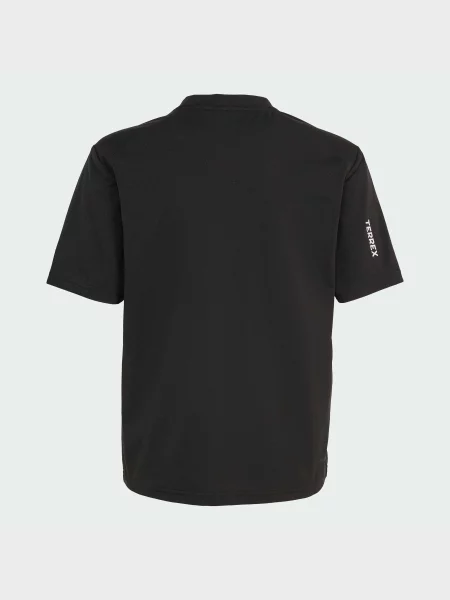 Дитяча Спортивна футболка adidas перероблений чорний