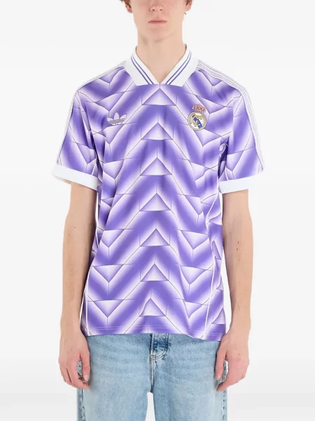 Cropp tricou Adidas din dantelă cu imagine negru