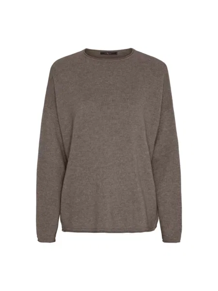 Sweter Btfcph z kaszmiru brązowy