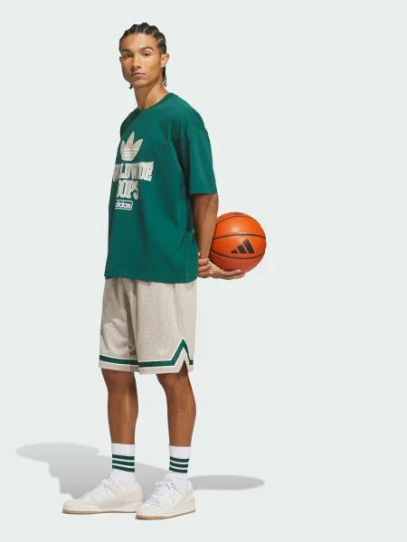 Футболка Adidas зеленая