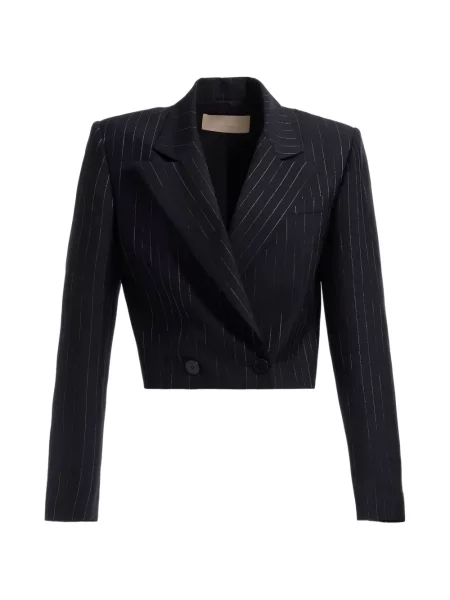 Decupat geacă Elie Saab negru