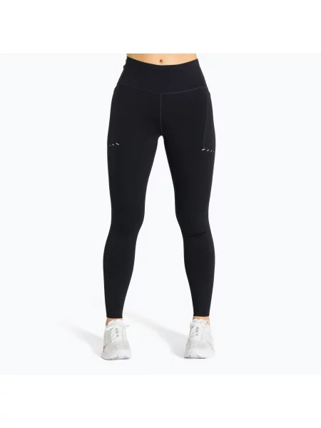 Світловідбиваючі легінси Nike для бігу з високою посадкою чорні