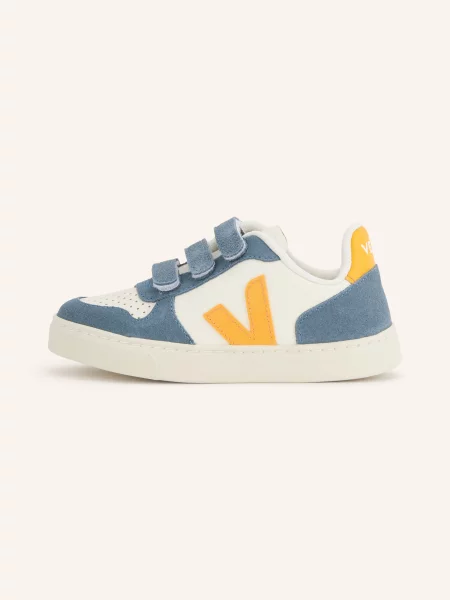 Veja Sneakersy Small / oranžová / tmavě modrá bílá
