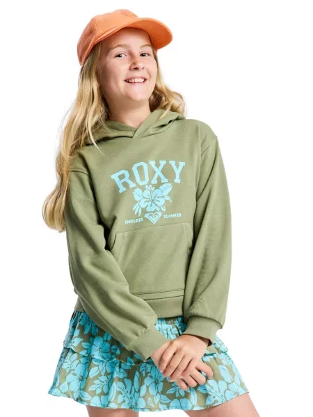 Bluza z kapturem dla Dziewczynki HOPE YOU TRUST 2 zielony